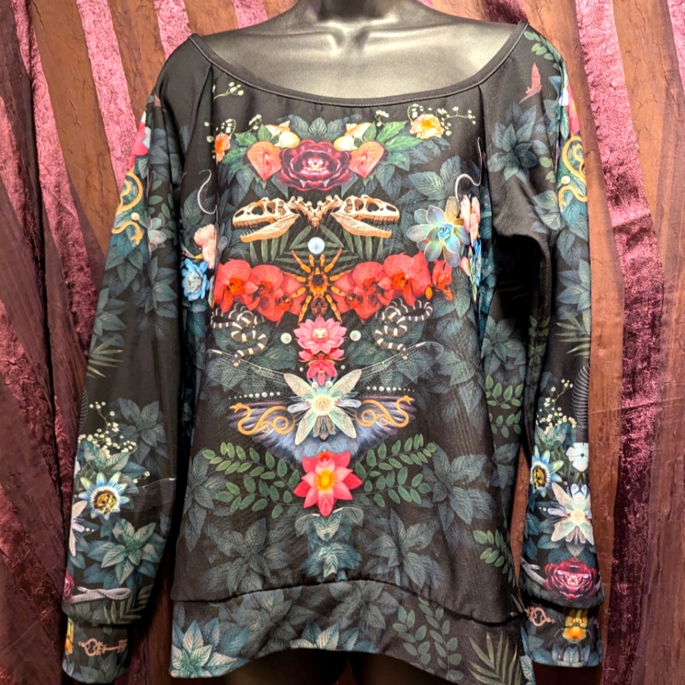 Black Milk Biologica Off Shoulder Sweater